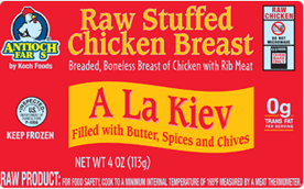 Salmonella cases linked to raw, frozen chicken entrees