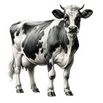 Dairy cows inoculated with HPAI virus H5N1